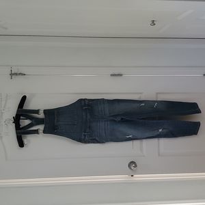 Denim overalls, size S